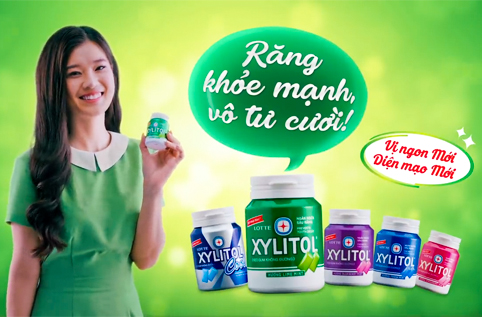 LOTTE XYLITOL - HEALTHY TEETH, CAREFREE SMILE - S