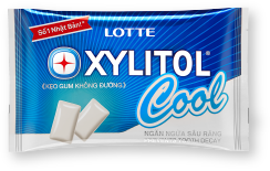 LOTTE XYLITOL Cool of the greatest refreshing sensation in XYLITOL history released