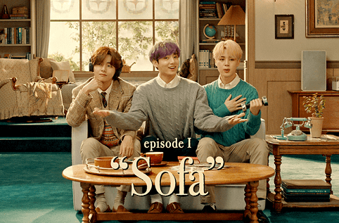 LOTTE XYLITOL × BTS "Smile Sofa"ver. 15sec