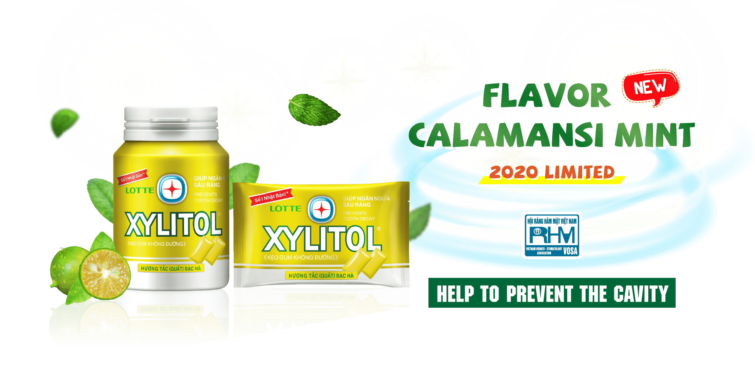 LOTTE XYLITOL GUM Protect your teeth from tooth decay